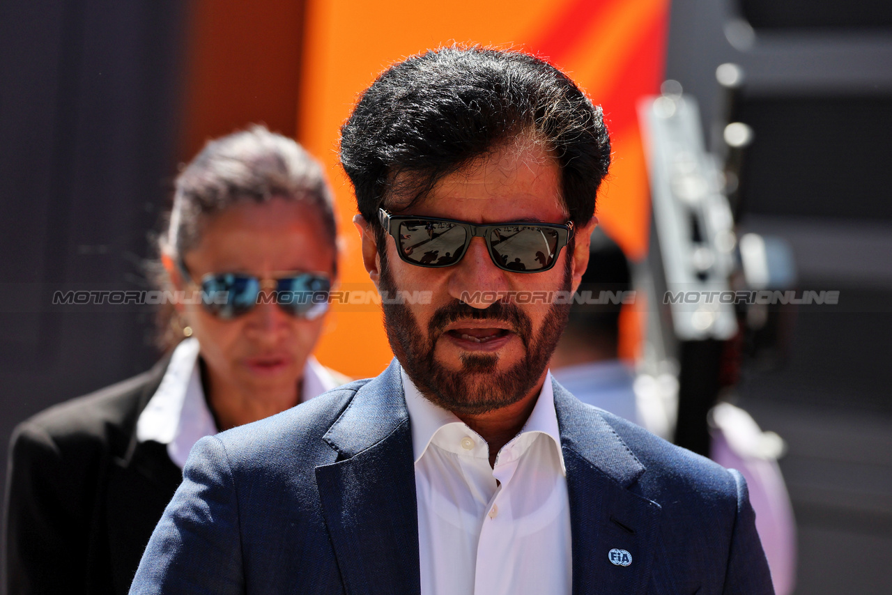 GP UNGHERIA, Mohammed Bin Sulayem (UAE) FIA President.

22.07.2023. Formula 1 World Championship, Rd 12, Hungarian Grand Prix, Budapest, Hungary, Qualifiche Day.

- www.xpbimages.com, EMail: requests@xpbimages.com © Copyright: Moy / XPB Images