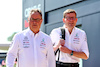 GP UNGHERIA, (L to R): Ron Meadows (GBR) Mercedes AMG F1 Team Manager with Andy Cowell (GBR) Mercedes-Benz High Performance Powertrains Managing Director.
22.07.2023. Formula 1 World Championship, Rd 12, Hungarian Grand Prix, Budapest, Hungary, Qualifiche Day.
 - www.xpbimages.com, EMail: requests@xpbimages.com © Copyright: Coates / XPB Images