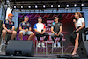 GP UNGHERIA, (L to R): Max Verstappen (NLD) Red Bull Racing; Sergio Perez (MEX) Red Bull Racing; Pierre Gasly (FRA) Alpine F1 Team; e Esteban Ocon (FRA) Alpine F1 Team, on the FanZone Stage.
22.07.2023. Formula 1 World Championship, Rd 12, Hungarian Grand Prix, Budapest, Hungary, Qualifiche Day.
- www.xpbimages.com, EMail: requests@xpbimages.com © Copyright: Moy / XPB Images