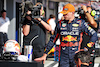 GP UNGHERIA, Second placed Max Verstappen (NLD) Red Bull Racing in qualifying parc ferme.
22.07.2023. Formula 1 World Championship, Rd 12, Hungarian Grand Prix, Budapest, Hungary, Qualifiche Day.
- www.xpbimages.com, EMail: requests@xpbimages.com © Copyright: Bearne / XPB Images