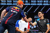 GP UNGHERIA, (L to R): Max Verstappen (NLD) Red Bull Racing e Esteban Ocon (FRA) Alpine F1 Team on the FanZone Stage.
22.07.2023. Formula 1 World Championship, Rd 12, Hungarian Grand Prix, Budapest, Hungary, Qualifiche Day.
- www.xpbimages.com, EMail: requests@xpbimages.com © Copyright: Moy / XPB Images
