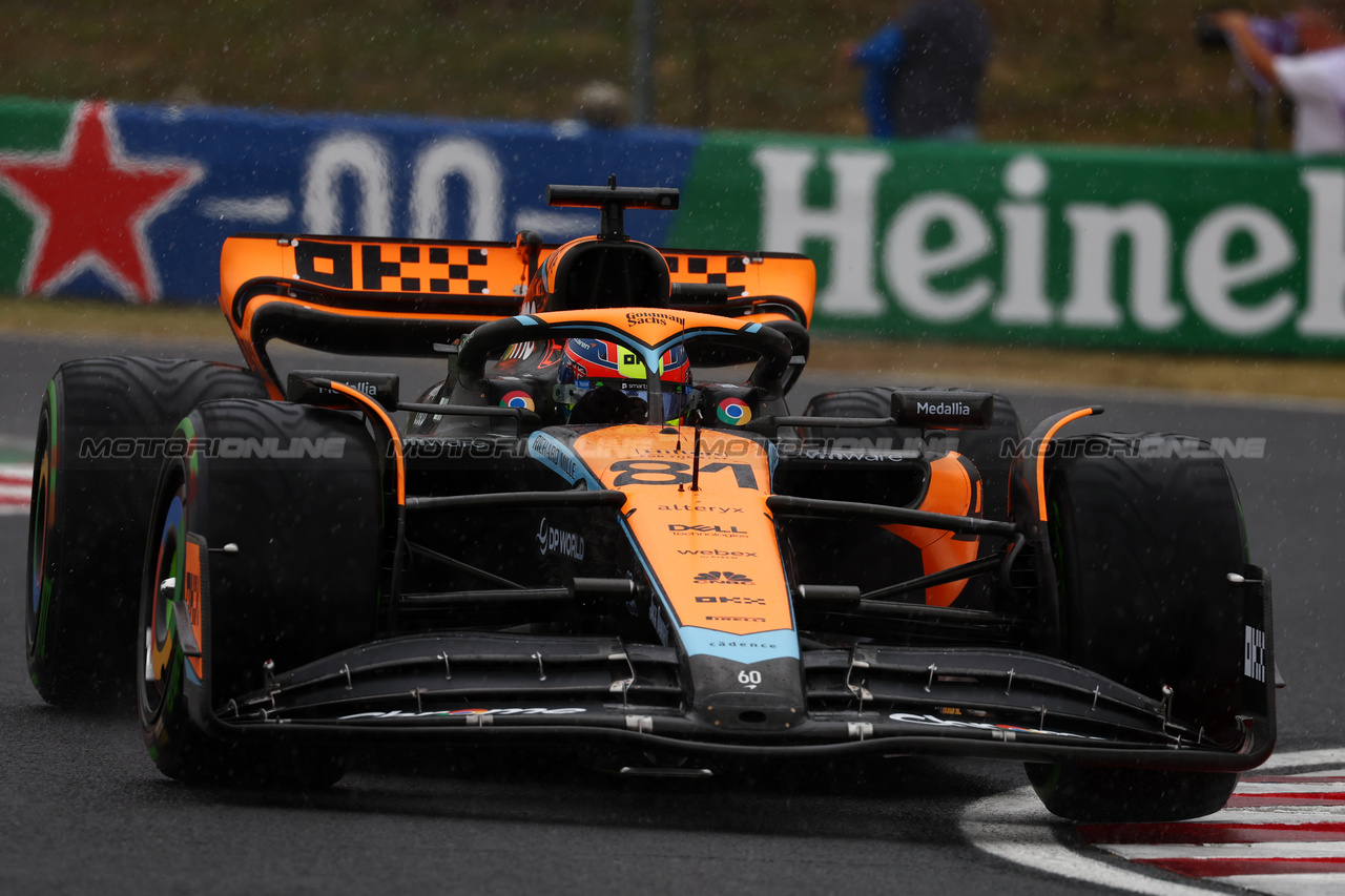 GP UNGHERIA, Oscar Piastri (AUS) McLaren MCL60.

21.07.2023. Formula 1 World Championship, Rd 12, Hungarian Grand Prix, Budapest, Hungary, Practice Day.

 - www.xpbimages.com, EMail: requests@xpbimages.com © Copyright: Coates / XPB Images