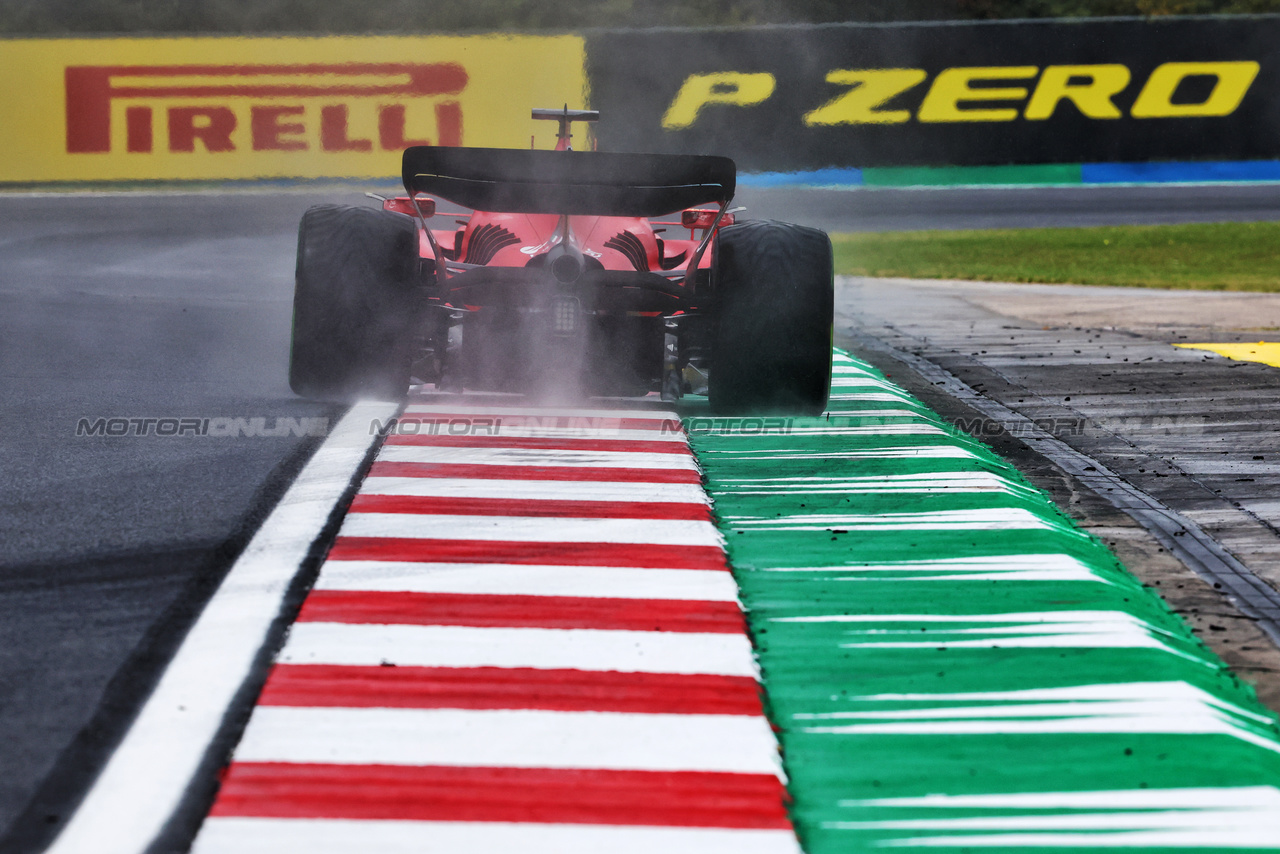 GP UNGHERIA, Charles Leclerc (MON) Ferrari SF-23.

21.07.2023. Formula 1 World Championship, Rd 12, Hungarian Grand Prix, Budapest, Hungary, Practice Day.

- www.xpbimages.com, EMail: requests@xpbimages.com © Copyright: Charniaux / XPB Images