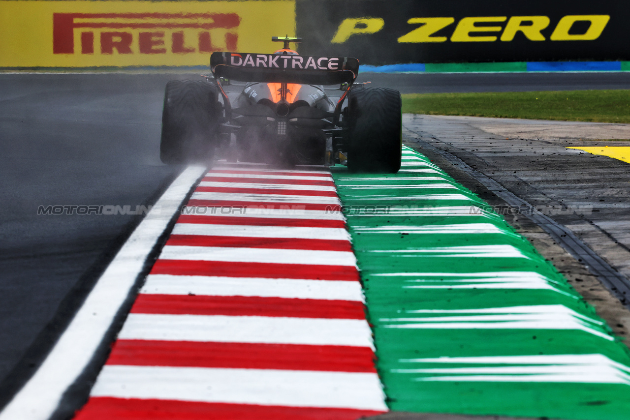 GP UNGHERIA, Lando Norris (GBR) McLaren MCL60.

21.07.2023. Formula 1 World Championship, Rd 12, Hungarian Grand Prix, Budapest, Hungary, Practice Day.

- www.xpbimages.com, EMail: requests@xpbimages.com © Copyright: Charniaux / XPB Images