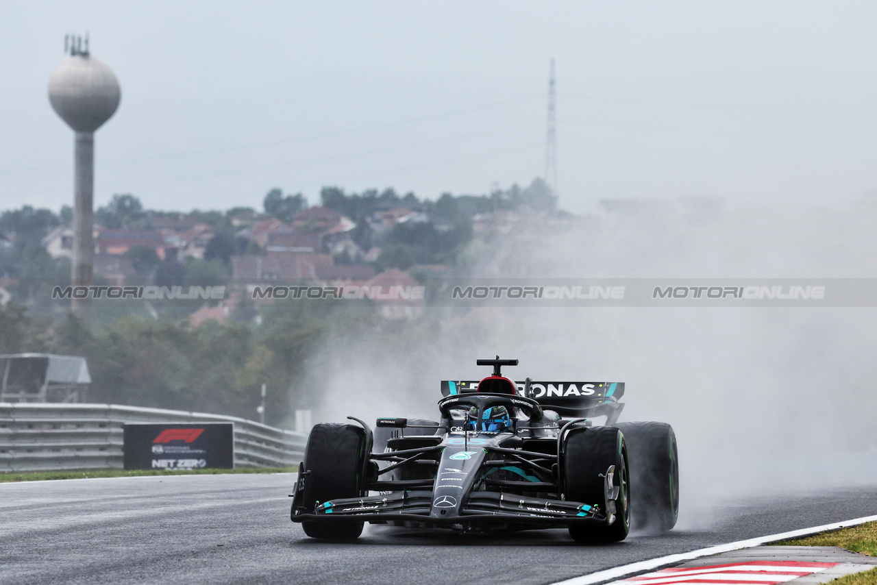 GP UNGHERIA, George Russell (GBR) Mercedes AMG F1 W14.

21.07.2023. Formula 1 World Championship, Rd 12, Hungarian Grand Prix, Budapest, Hungary, Practice Day.

- www.xpbimages.com, EMail: requests@xpbimages.com © Copyright: Moy / XPB Images