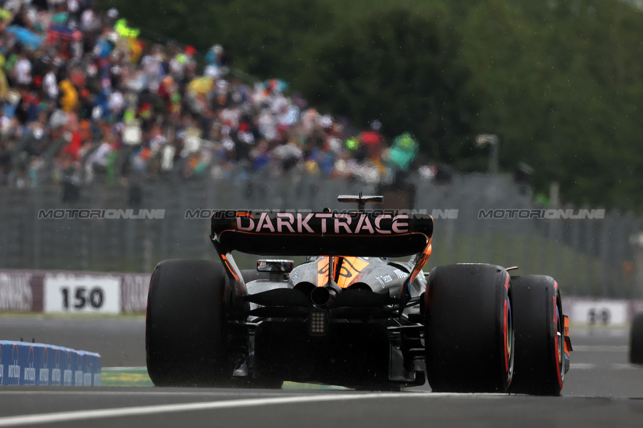 GP UNGHERIA, Oscar Piastri (AUS) McLaren MCL60 leaves the pits.

21.07.2023. Formula 1 World Championship, Rd 12, Hungarian Grand Prix, Budapest, Hungary, Practice Day.

- www.xpbimages.com, EMail: requests@xpbimages.com © Copyright: Bearne / XPB Images