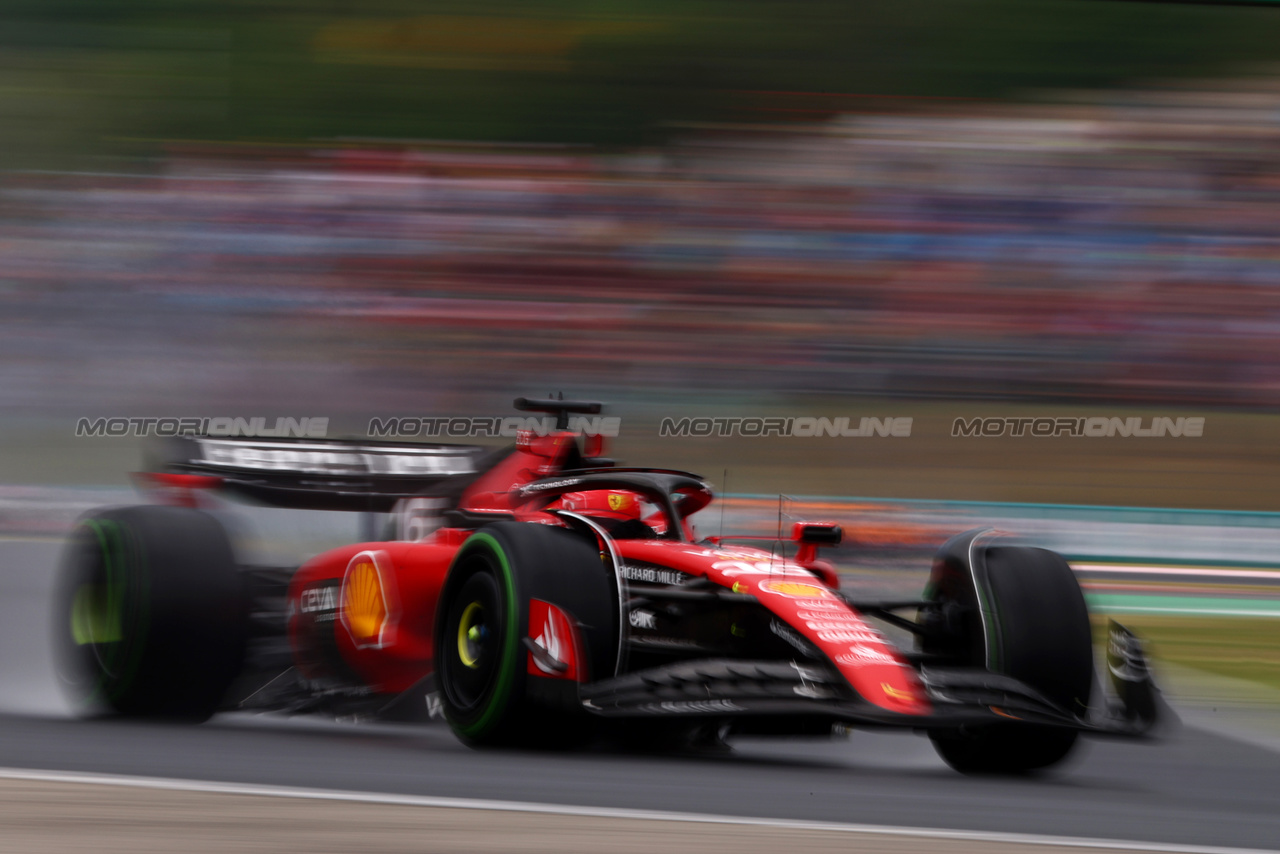 GP UNGHERIA, Charles Leclerc (MON) Ferrari SF-23.

21.07.2023. Formula 1 World Championship, Rd 12, Hungarian Grand Prix, Budapest, Hungary, Practice Day.

 - www.xpbimages.com, EMail: requests@xpbimages.com © Copyright: Coates / XPB Images