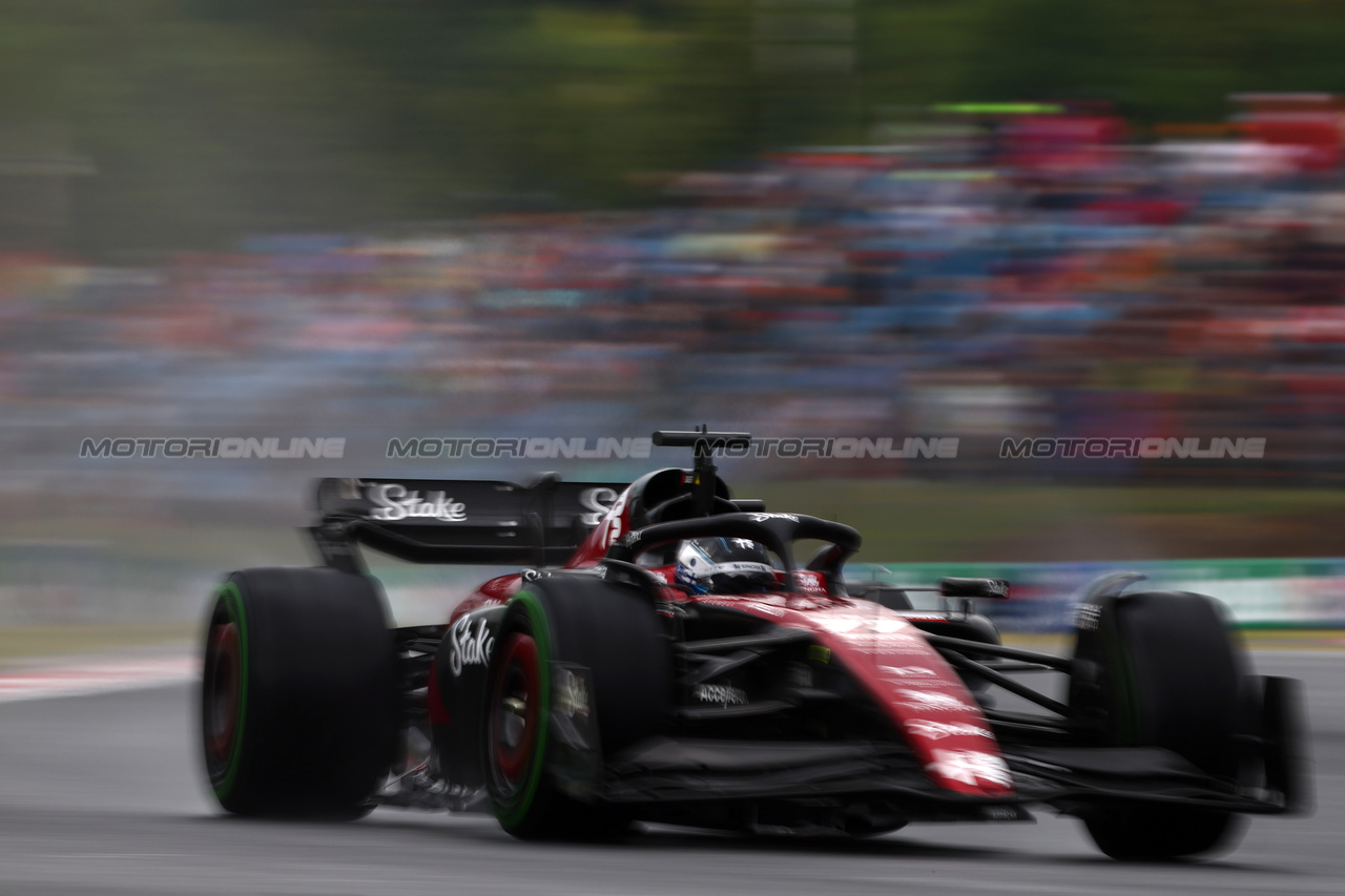 GP UNGHERIA, Valtteri Bottas (FIN) Alfa Romeo F1 Team C43.

21.07.2023. Formula 1 World Championship, Rd 12, Hungarian Grand Prix, Budapest, Hungary, Practice Day.

 - www.xpbimages.com, EMail: requests@xpbimages.com © Copyright: Coates / XPB Images