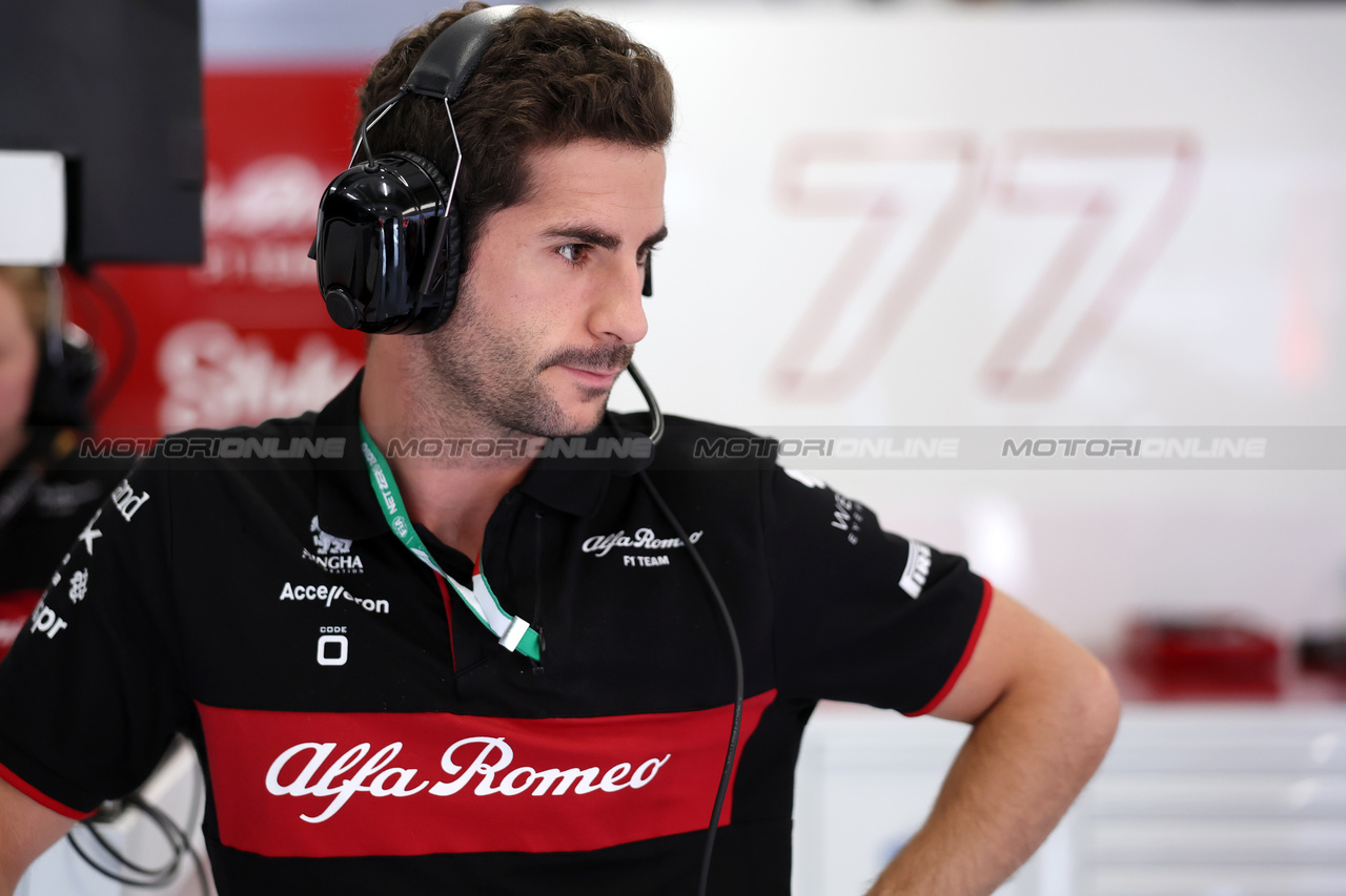 GP UNGHERIA, Xavier Valls (ESP) Alfa Romeo F1 Team Performance Engineer.

21.07.2023. Formula 1 World Championship, Rd 12, Hungarian Grand Prix, Budapest, Hungary, Practice Day.

- www.xpbimages.com, EMail: requests@xpbimages.com © Copyright: Bearne / XPB Images