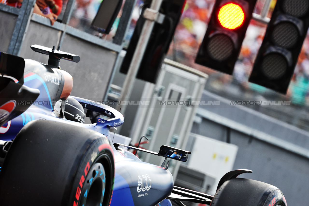 GP UNGHERIA, Alexander Albon (THA) Williams Racing FW45.

21.07.2023. Formula 1 World Championship, Rd 12, Hungarian Grand Prix, Budapest, Hungary, Practice Day.

- www.xpbimages.com, EMail: requests@xpbimages.com © Copyright: Bearne / XPB Images