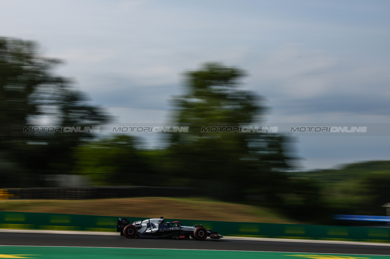 GP UNGHERIA, Daniel Ricciardo (AUS), Scuderia Alpha Tauri 
21.07.2023. Formula 1 World Championship, Rd 12, Hungarian Grand Prix, Budapest, Hungary, Practice Day.
- www.xpbimages.com, EMail: requests@xpbimages.com © Copyright: Charniaux / XPB Images