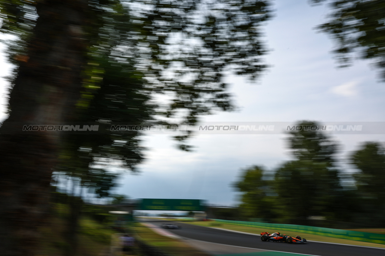 GP UNGHERIA, Oscar Piastri (AUS), McLaren 
21.07.2023. Formula 1 World Championship, Rd 12, Hungarian Grand Prix, Budapest, Hungary, Practice Day.
- www.xpbimages.com, EMail: requests@xpbimages.com © Copyright: Charniaux / XPB Images