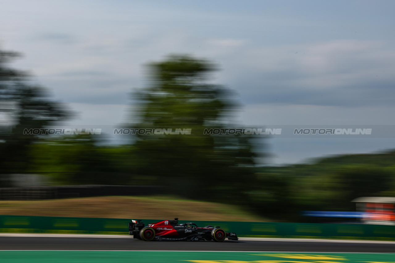 GP UNGHERIA, Valtteri Bottas (FIN), Alfa Romeo Racing 
21.07.2023. Formula 1 World Championship, Rd 12, Hungarian Grand Prix, Budapest, Hungary, Practice Day.
- www.xpbimages.com, EMail: requests@xpbimages.com © Copyright: Charniaux / XPB Images