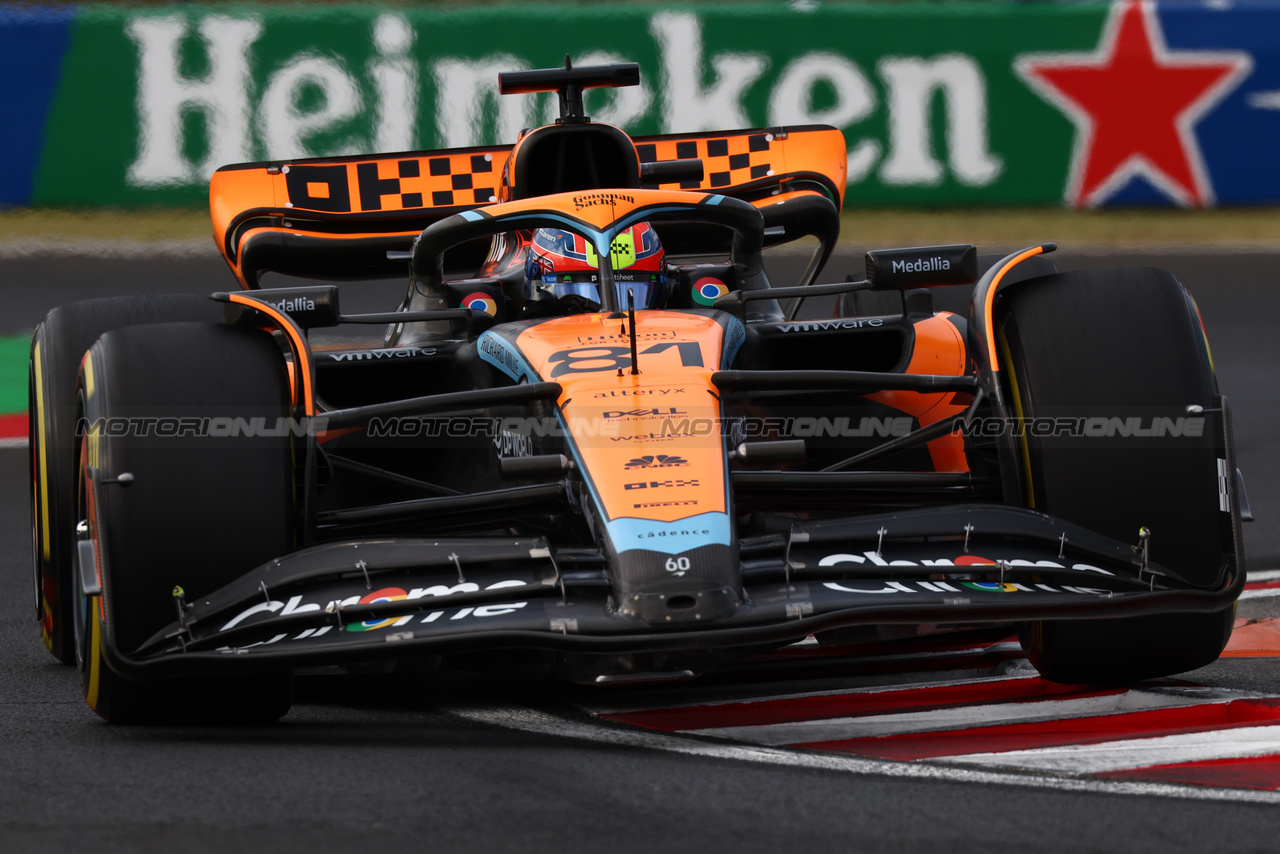 GP UNGHERIA, Oscar Piastri (AUS) McLaren MCL60.

21.07.2023. Formula 1 World Championship, Rd 12, Hungarian Grand Prix, Budapest, Hungary, Practice Day.

 - www.xpbimages.com, EMail: requests@xpbimages.com © Copyright: Coates / XPB Images