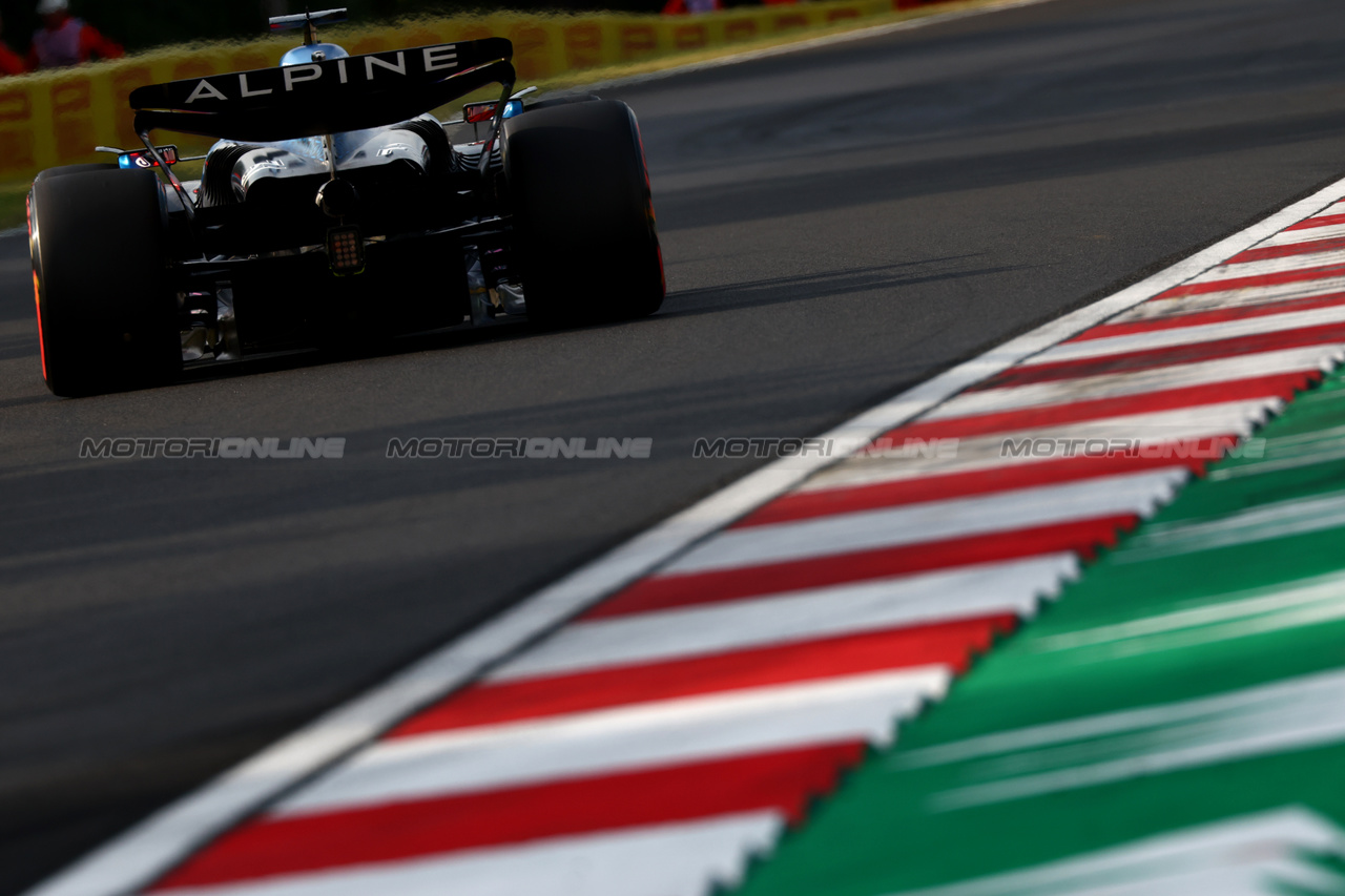 GP UNGHERIA, Esteban Ocon (FRA) Alpine F1 Team A523.

21.07.2023. Formula 1 World Championship, Rd 12, Hungarian Grand Prix, Budapest, Hungary, Practice Day.

 - www.xpbimages.com, EMail: requests@xpbimages.com © Copyright: Coates / XPB Images