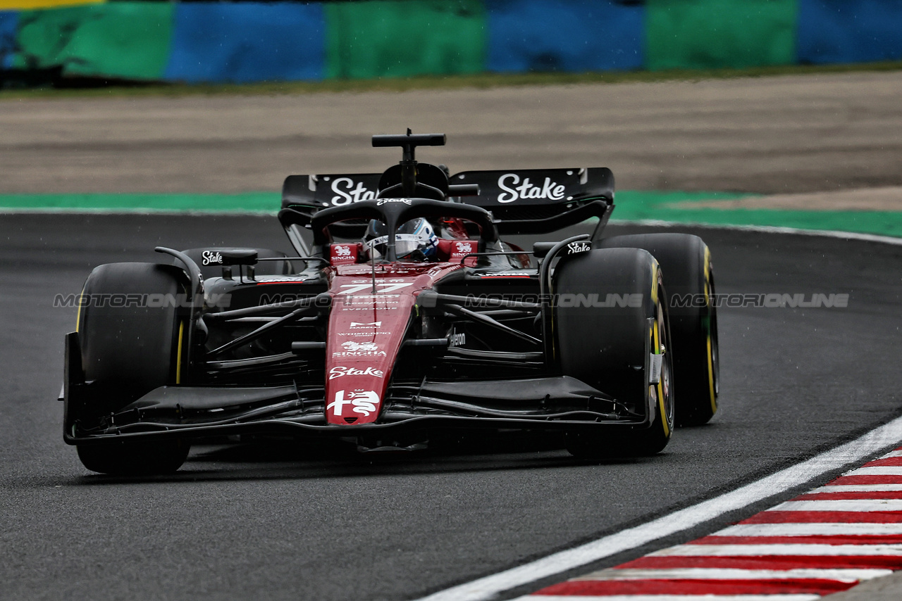 GP UNGHERIA, Valtteri Bottas (FIN) Alfa Romeo F1 Team C43.

21.07.2023. Formula 1 World Championship, Rd 12, Hungarian Grand Prix, Budapest, Hungary, Practice Day.

- www.xpbimages.com, EMail: requests@xpbimages.com © Copyright: Moy / XPB Images