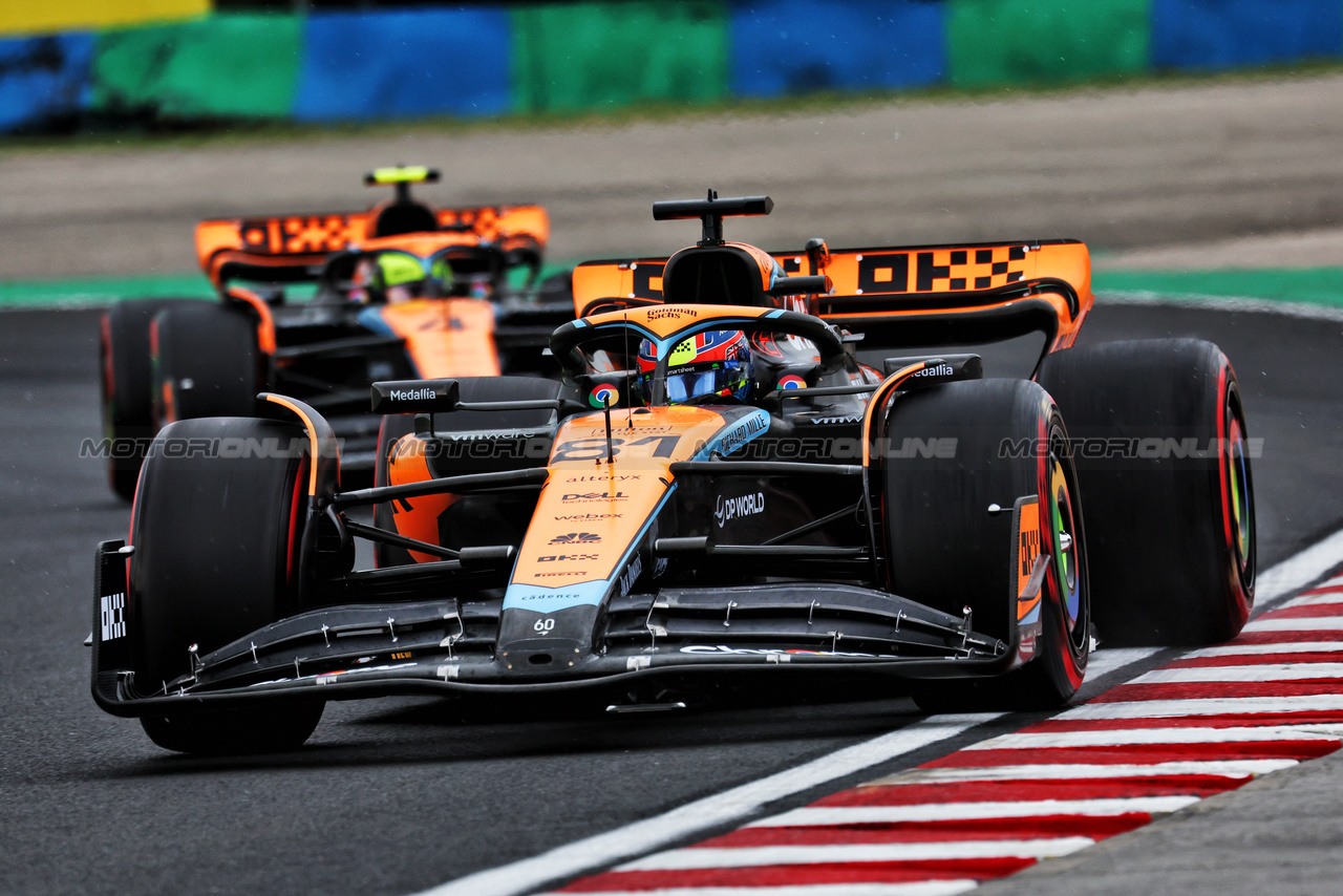 GP UNGHERIA, Oscar Piastri (AUS) McLaren MCL60.

21.07.2023. Formula 1 World Championship, Rd 12, Hungarian Grand Prix, Budapest, Hungary, Practice Day.

- www.xpbimages.com, EMail: requests@xpbimages.com © Copyright: Moy / XPB Images