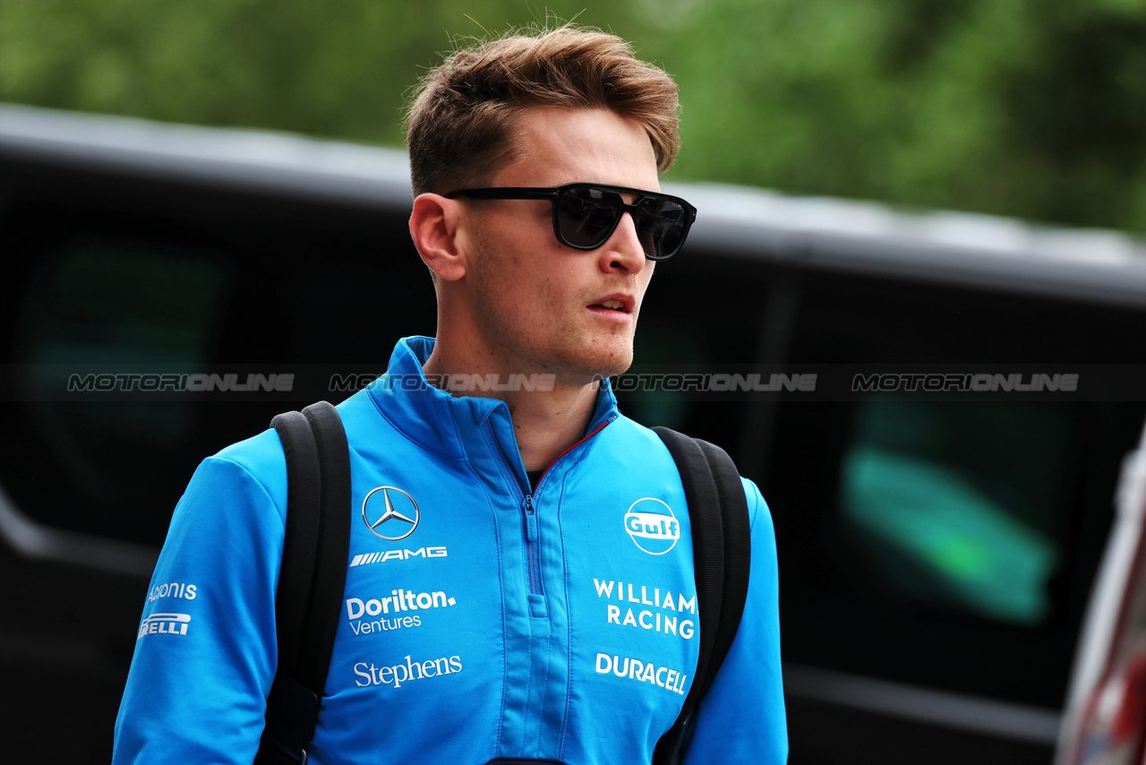 GP UNGHERIA, Logan Sargeant (USA) Williams Racing.

21.07.2023. Formula 1 World Championship, Rd 12, Hungarian Grand Prix, Budapest, Hungary, Practice Day.

- www.xpbimages.com, EMail: requests@xpbimages.com © Copyright: Moy / XPB Images