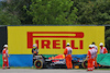 GP UNGHERIA, Sergio Perez (MEX) Red Bull Racing RB19 crashed in the first practice session.
21.07.2023. Formula 1 World Championship, Rd 12, Hungarian Grand Prix, Budapest, Hungary, Practice Day.
 - www.xpbimages.com, EMail: requests@xpbimages.com © Copyright: Coates / XPB Images