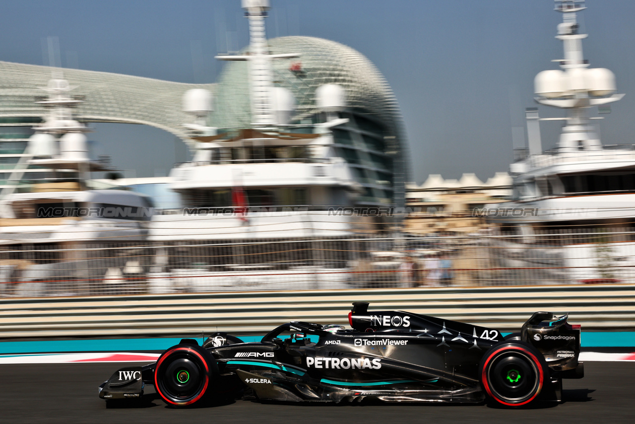 TEST ABU DHABI, Frederik Vesti (DEN) Mercedes AMG F1 W14 Test Driver.

28.11.2023. Formula 1 Testing, Yas Marina Circuit, Abu Dhabi, Tuesday.

- www.xpbimages.com, EMail: requests@xpbimages.com © Copyright: Batchelor / XPB Images