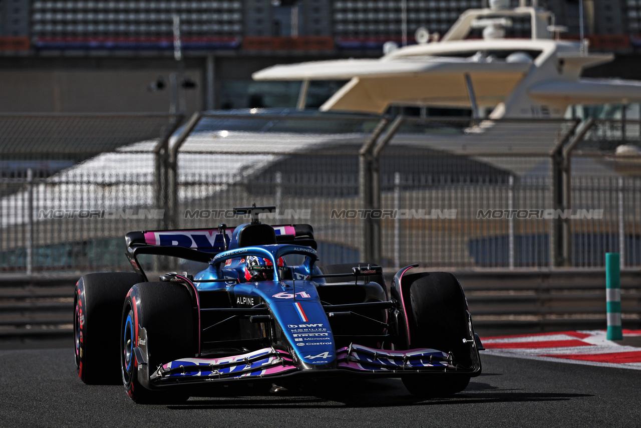 TEST ABU DHABI, Jack Doohan (AUS) Alpine F1 Team A523 Reserve Driver.

28.11.2023. Formula 1 Testing, Yas Marina Circuit, Abu Dhabi, Tuesday.

- www.xpbimages.com, EMail: requests@xpbimages.com © Copyright: Moy / XPB Images