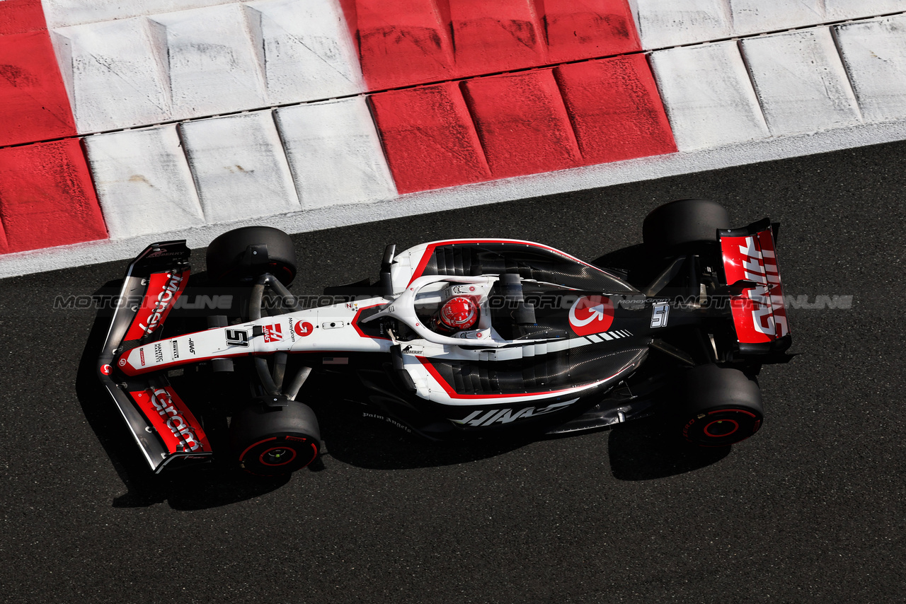 TEST ABU DHABI, Pietro Fittipaldi (BRA) Haas VF-23 Reserve Driver.

28.11.2023. Formula 1 Testing, Yas Marina Circuit, Abu Dhabi, Tuesday.

- www.xpbimages.com, EMail: requests@xpbimages.com © Copyright: Moy / XPB Images