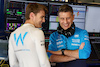 TEST ABU DHABI, (L to R): Logan Sargeant (USA) Williams Racing with Ed Regan (GBR) Williams Racing Engineer.
28.11.2023. Formula 1 Testing, Yas Marina Circuit, Abu Dhabi, Tuesday.
- www.xpbimages.com, EMail: requests@xpbimages.com © Copyright: Moy / XPB Images