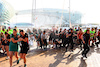 TEST ABU DHABI, Teams e Pirelli motorhome hospitality group photograph.
28.11.2023. Formula 1 Testing, Yas Marina Circuit, Abu Dhabi, Tuesday.
- www.xpbimages.com, EMail: requests@xpbimages.com © Copyright: Batchelor / XPB Images