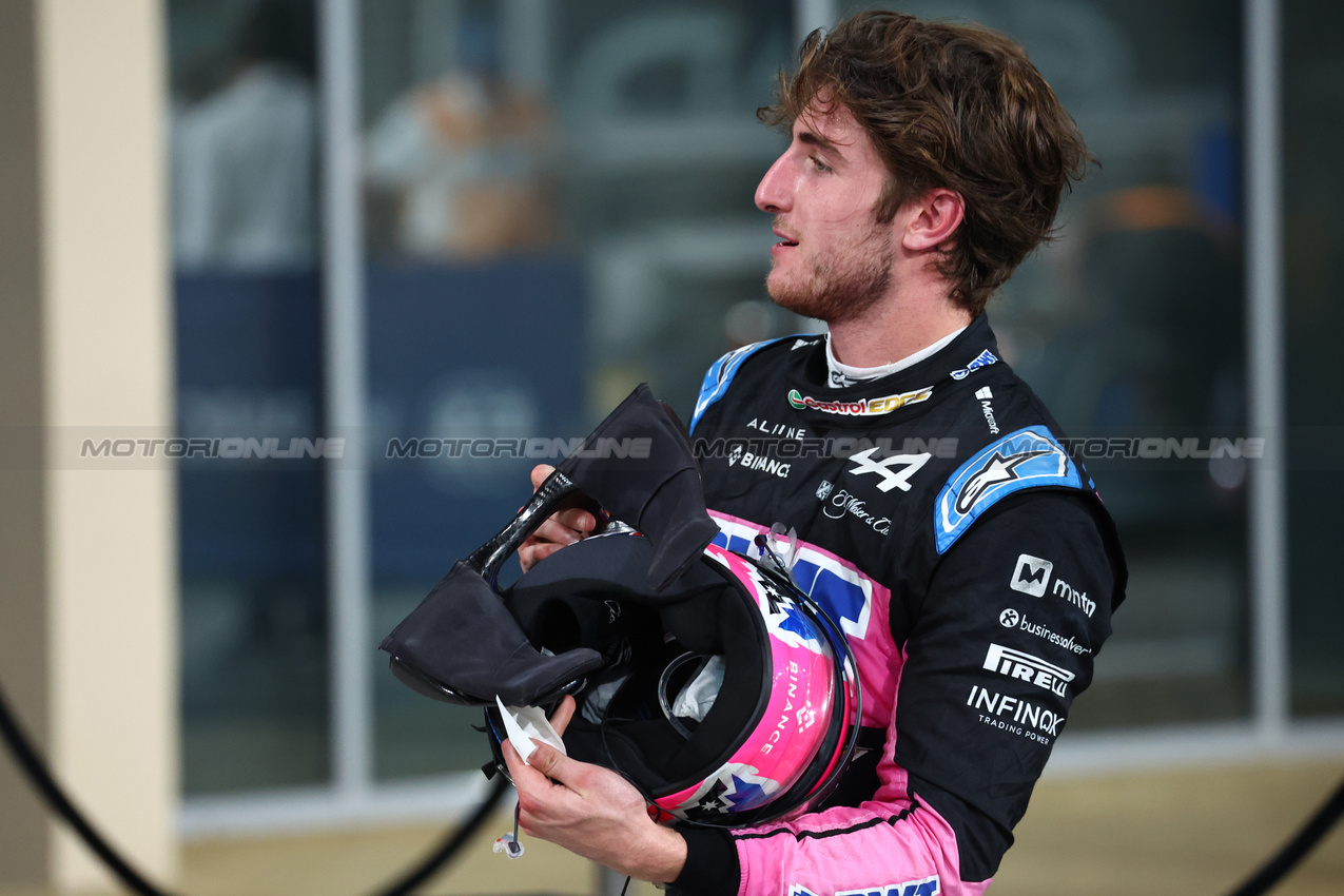GP ABU DHABI, Jack Doohan (AUS) Alpine F1 Team.
08.12.2024. Formula 1 World Championship, Rd 24, Abu Dhabi Grand Prix, Yas Marina Circuit, Abu Dhabi, Gara Day.
- www.xpbimages.com, EMail: requests@xpbimages.com © Copyright: Batchelor / XPB Images