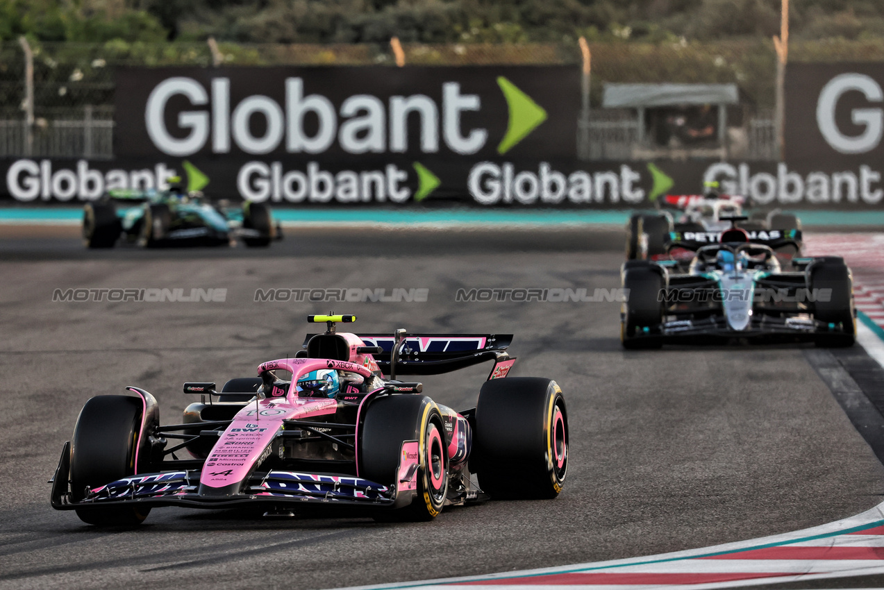 GP ABU DHABI, Pierre Gasly (FRA) Alpine F1 Team A524.

08.12.2024. Formula 1 World Championship, Rd 24, Abu Dhabi Grand Prix, Yas Marina Circuit, Abu Dhabi, Gara Day.

- www.xpbimages.com, EMail: requests@xpbimages.com © Copyright: Charniaux / XPB Images