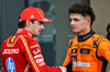 GP ABU DHABI, (L to R): Charles Leclerc (MON) Ferrari with vincitore Lando Norris (GBR) McLaren in parc ferme.

08.12.2024. Formula 1 World Championship, Rd 24, Abu Dhabi Grand Prix, Yas Marina Circuit, Abu Dhabi, Gara Day.

- www.xpbimages.com, EMail: requests@xpbimages.com © Copyright: Batchelor / XPB Images