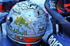 GP ABU DHABI, The helmet of Max Verstappen (NLD) Red Bull Racing.

08.12.2024. Formula 1 World Championship, Rd 24, Abu Dhabi Grand Prix, Yas Marina Circuit, Abu Dhabi, Gara Day.

 - www.xpbimages.com, EMail: requests@xpbimages.com © Copyright: Coates / XPB Images