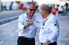 GP ABU DHABI, Jo Bauer (GER) FIA Delegate with Stefano Domenicali (ITA) Formula One President e CEO.

08.12.2024. Formula 1 World Championship, Rd 24, Abu Dhabi Grand Prix, Yas Marina Circuit, Abu Dhabi, Gara Day.

 - www.xpbimages.com, EMail: requests@xpbimages.com © Copyright: Coates / XPB Images