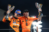 GP ABU DHABI, Lando Norris (GBR), McLaren F1 Team Zak Brown (USA), McLaren F1 Team Executive Director 
08.12.2024. Formula 1 World Championship, Rd 24, Abu Dhabi Grand Prix, Yas Marina Circuit, Abu Dhabi, Gara Day.
- www.xpbimages.com, EMail: requests@xpbimages.com © Copyright: Charniaux / XPB Images