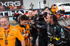 GP ABU DHABI, (L to R): Lando Norris (GBR) McLaren celebrates with Lewis Hamilton (GBR) Mercedes AMG F1 in parc ferme after winning the Constructors' Championship. 

08.12.2024. Formula 1 World Championship, Rd 24, Abu Dhabi Grand Prix, Yas Marina Circuit, Abu Dhabi, Gara Day.

- www.xpbimages.com, EMail: requests@xpbimages.com © Copyright: Bearne / XPB Images