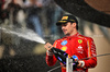 GP ABU DHABI, Charles Leclerc (MON) Ferrari celebrates his third position on the podium.

08.12.2024. Formula 1 World Championship, Rd 24, Abu Dhabi Grand Prix, Yas Marina Circuit, Abu Dhabi, Gara Day.

- www.xpbimages.com, EMail: requests@xpbimages.com © Copyright: Price / XPB Images