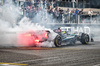 GP ABU DHABI, Fourth placed Lewis Hamilton (GBR) Mercedes AMG F1 W15 performs doughnuts at the end of the race.

08.12.2024. Formula 1 World Championship, Rd 24, Abu Dhabi Grand Prix, Yas Marina Circuit, Abu Dhabi, Gara Day.

- www.xpbimages.com, EMail: requests@xpbimages.com © Copyright: Price / XPB Images