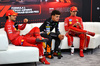 GP ABU DHABI, (L to R): Carlos Sainz Jr (ESP) Ferrari; Lando Norris (GBR) McLaren; e Charles Leclerc (MON) Ferrari, in the post race FIA Press Conference.

08.12.2024. Formula 1 World Championship, Rd 24, Abu Dhabi Grand Prix, Yas Marina Circuit, Abu Dhabi, Gara Day.

- www.xpbimages.com, EMail: requests@xpbimages.com © Copyright: Batchelor / XPB Images