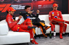 GP ABU DHABI, (L to R): Carlos Sainz Jr (ESP) Ferrari; Lando Norris (GBR) McLaren; e Charles Leclerc (MON) Ferrari, in the post race FIA Press Conference.

08.12.2024. Formula 1 World Championship, Rd 24, Abu Dhabi Grand Prix, Yas Marina Circuit, Abu Dhabi, Gara Day.

- www.xpbimages.com, EMail: requests@xpbimages.com © Copyright: Batchelor / XPB Images