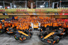 GP ABU DHABI, Lando Norris (GBR) McLaren; Crown Prince Shaikh Salman bin Isa Hamad Al Khalifa (BRN); Andreas Seidl (GER) Sauber Group Chief Executive Officer; Zak Brown (USA) McLaren Executive Director; Sheikh Mohammed bin Essa Al Khalifa (BRN) CEO of the Bahrain Economic Development Board e McLaren Shareholder ; e Oscar Piastri (AUS) McLaren with the team at the McLaren Constructors' Championship celebration.

08.12.2024. Formula 1 World Championship, Rd 24, Abu Dhabi Grand Prix, Yas Marina Circuit, Abu Dhabi, Gara Day.

- www.xpbimages.com, EMail: requests@xpbimages.com © Copyright: Moy / XPB Images