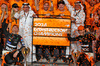 GP ABU DHABI, (L to R): Lando Norris (GBR) McLaren; Crown Prince Shaikh Salman bin Isa Hamad Al Khalifa (BRN); Andreas Seidl (GER) Sauber Group Chief Executive Officer; Zak Brown (USA) McLaren Executive Director; Sheikh Mohammed bin Essa Al Khalifa (BRN) CEO of the Bahrain Economic Development Board e McLaren Shareholder ; e Oscar Piastri (AUS) McLaren with the team at the McLaren Constructors' Championship celebration.

08.12.2024. Formula 1 World Championship, Rd 24, Abu Dhabi Grand Prix, Yas Marina Circuit, Abu Dhabi, Gara Day.

- www.xpbimages.com, EMail: requests@xpbimages.com © Copyright: Batchelor / XPB Images