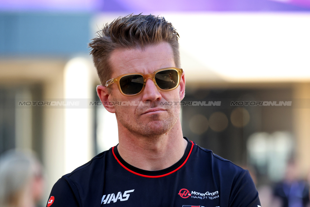 GP ABU DHABI, Nico Hulkenberg (GER) Haas F1 Team.

05.12.2024. Formula 1 World Championship, Rd 24, Abu Dhabi Grand Prix, Yas Marina Circuit, Abu Dhabi, Preparation Day.

- www.xpbimages.com, EMail: requests@xpbimages.com © Copyright: Bearne / XPB Images