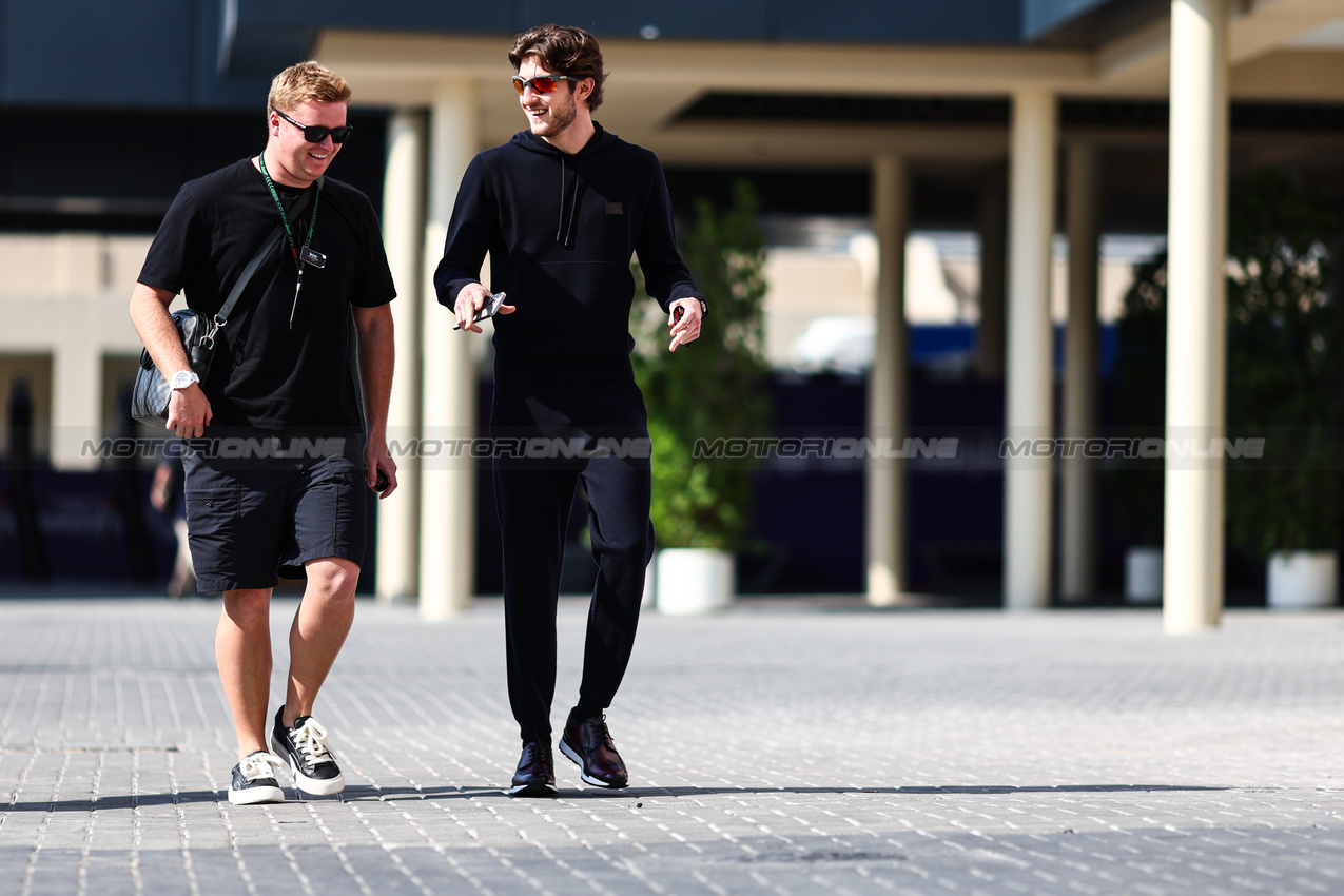 GP ABU DHABI, Jack Doohan (AUS), Alpine F1 Team 
05.12.2024. Formula 1 World Championship, Rd 24, Abu Dhabi Grand Prix, Yas Marina Circuit, Abu Dhabi, Preparation Day.
- www.xpbimages.com, EMail: requests@xpbimages.com © Copyright: Charniaux / XPB Images