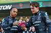 GP ABU DHABI, (L to R): Lewis Hamilton (GBR) Mercedes AMG F1 e George Russell (GBR) Mercedes AMG F1 at a team photograph.

05.12.2024. Formula 1 World Championship, Rd 24, Abu Dhabi Grand Prix, Yas Marina Circuit, Abu Dhabi, Preparation Day.

- www.xpbimages.com, EMail: requests@xpbimages.com © Copyright: Batchelor / XPB Images