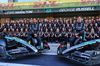 GP ABU DHABI, (L to R): Lewis Hamilton (GBR) Mercedes AMG F1 e George Russell (GBR) Mercedes AMG F1 at a team photograph.

05.12.2024. Formula 1 World Championship, Rd 24, Abu Dhabi Grand Prix, Yas Marina Circuit, Abu Dhabi, Preparation Day.

- www.xpbimages.com, EMail: requests@xpbimages.com © Copyright: Batchelor / XPB Images