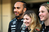 GP ABU DHABI, Doriane Pin (FRA) Prema Racing with Lewis Hamilton (GBR) Mercedes AMG F1 at a team photograph.

05.12.2024. Formula 1 World Championship, Rd 24, Abu Dhabi Grand Prix, Yas Marina Circuit, Abu Dhabi, Preparation Day.

- www.xpbimages.com, EMail: requests@xpbimages.com © Copyright: Price / XPB Images