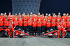 GP ABU DHABI, (L to R): Carlos Sainz Jr (ESP) Ferrari e Charles Leclerc (MON) Ferrari at a team photograph.

05.12.2024. Formula 1 World Championship, Rd 24, Abu Dhabi Grand Prix, Yas Marina Circuit, Abu Dhabi, Preparation Day.

- www.xpbimages.com, EMail: requests@xpbimages.com © Copyright: Batchelor / XPB Images