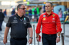 GP ABU DHABI, (L to R): Ron Meadows (GBR) Mercedes AMG F1 Sporting Director with Diego Ioverno (ITA) Ferrari Sporting Director.

05.12.2024. Formula 1 World Championship, Rd 24, Abu Dhabi Grand Prix, Yas Marina Circuit, Abu Dhabi, Preparation Day.

- www.xpbimages.com, EMail: requests@xpbimages.com © Copyright: Batchelor / XPB Images
