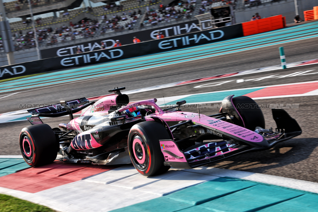 GP ABU DHABI, Jack Doohan (AUS) Alpine F1 Team A524.

07.12.2024. Formula 1 World Championship, Rd 24, Abu Dhabi Grand Prix, Yas Marina Circuit, Abu Dhabi, Qualifiche Day.

- www.xpbimages.com, EMail: requests@xpbimages.com © Copyright: Batchelor / XPB Images