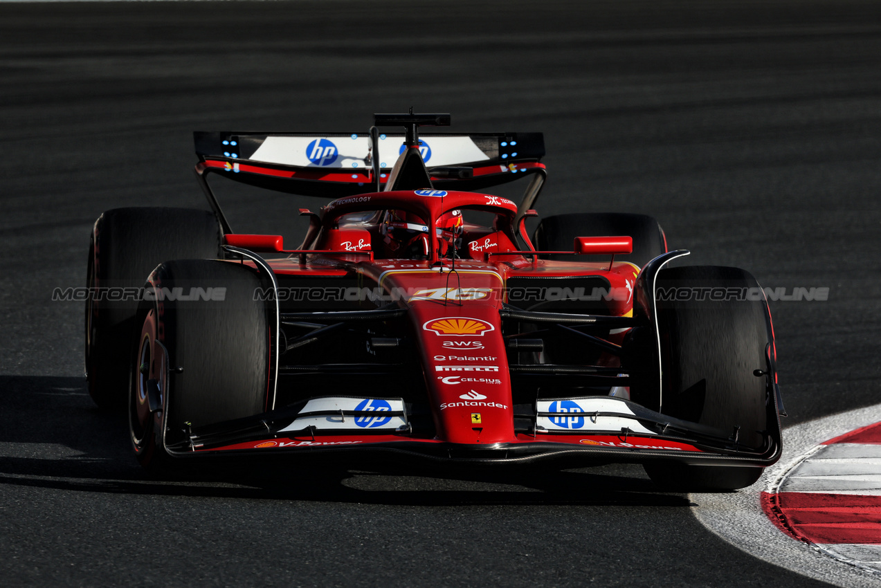 GP ABU DHABI, Charles Leclerc (MON) Ferrari SF-24.

07.12.2024. Formula 1 World Championship, Rd 24, Abu Dhabi Grand Prix, Yas Marina Circuit, Abu Dhabi, Qualifiche Day.

 - www.xpbimages.com, EMail: requests@xpbimages.com © Copyright: Coates / XPB Images